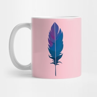 Colorful nature feather Mug